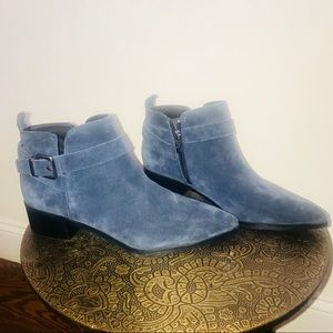 Marc Fisher Suede Pointed Toe Ankle Bootie